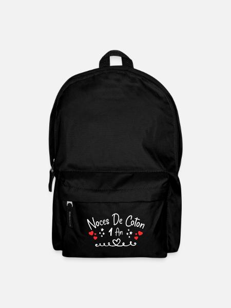 noces de coton - Sac à dos - noir