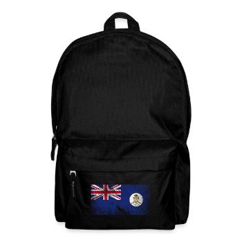 Drapeau des îles Caïmans - Vintage Grunge - Sac à dos - noir - Devant