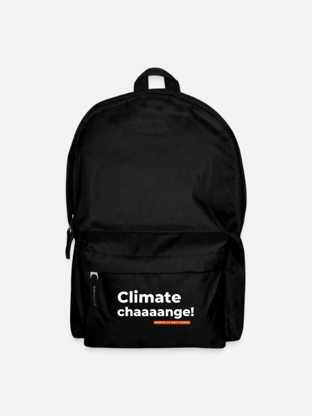 Climate change. Climate change. - Backpack - black