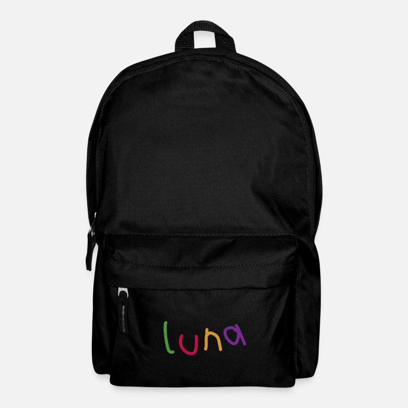Mond - Rucksack - Schwarz