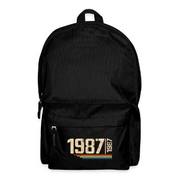 Vintage Anniversary 1987 Birthday Party 1987 - Backpack - black - Front