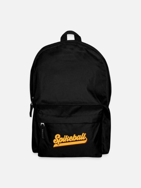 Farben änderbar | Spikeball Spike Ball Roundnet - Rucksack - Schwarz