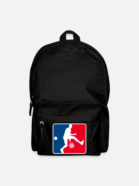 Tennis Tennisball Tennisspieler - Rucksack - Schwarz