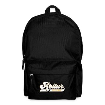 Farben änderbar | Abitur 2023 - Rucksack - Schwarz - Vorne