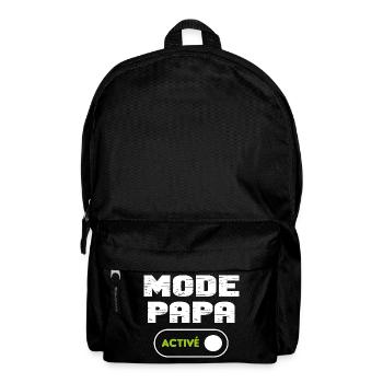 Mode papa activé - Sac à dos - noir - Devant