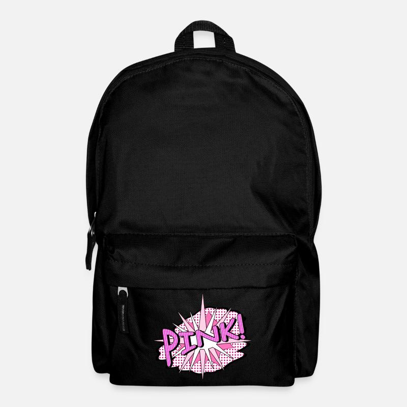 Pink Explosion - Backpack - black
