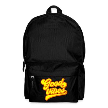 Bonnes vibrations | Les couleurs peuvent être modifiées - Sac à dos - noir - Devant