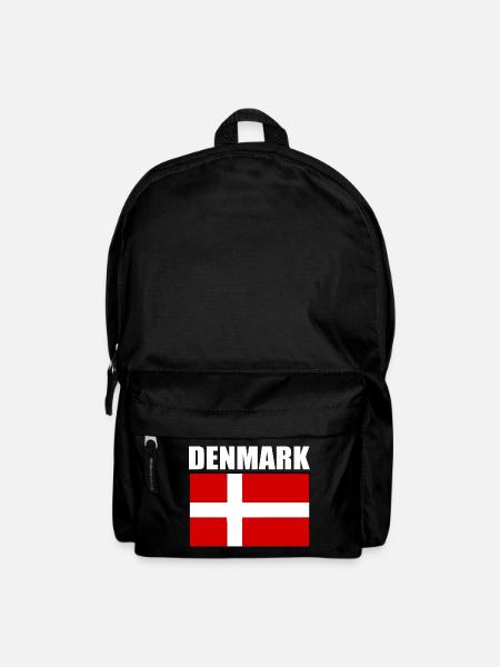 Dänemark - Rucksack - Schwarz