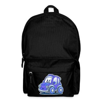 Süßes Auto - Rucksack - Schwarz - Vorne