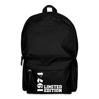 Édition limitée 1974, cadeau d’anniversaire 1974 - Sac à dos - noir - Devant