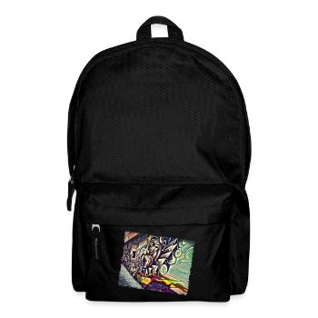 Street Art Gap - Rucksack - Schwarz - Vorne