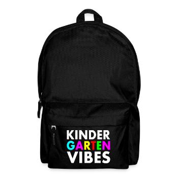 kindergarten vibes - Backpack - black - Front