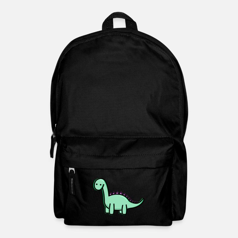 Dino mignon - Sac à dos - noir
