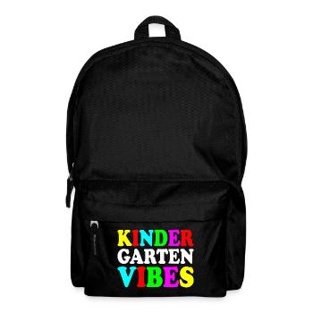 kindergarten vibes - Sac à dos - noir - Devant