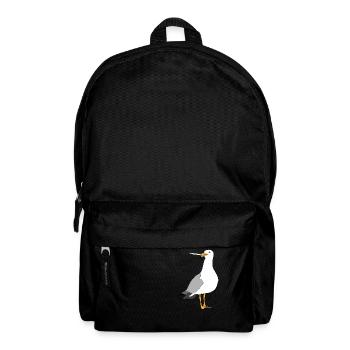Seagul smoking - Backpack - black - Front