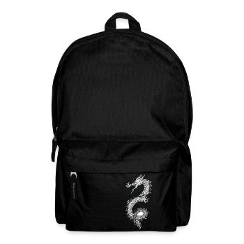 Chinese dragon motif 12 - Backpack - black - Front
