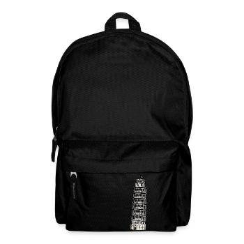 Tour de Pise - Sac à dos - noir - Devant