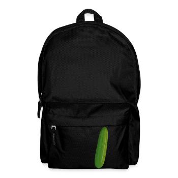 Cucumber vegetables - Backpack - black - Front