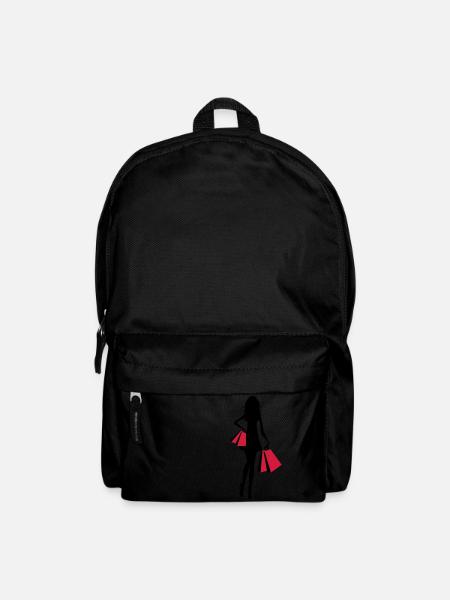 Shopping - Rucksack - Schwarz