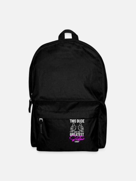 Ce mec a la plus grande sœur de tous les temps! - Sac à dos - noir