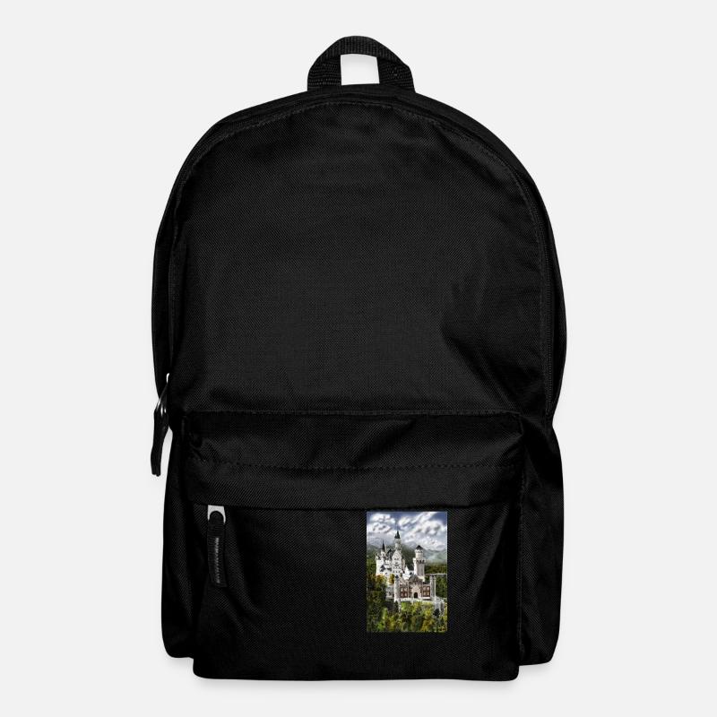 Schloss Neu Schwanstein - Rucksack - Schwarz