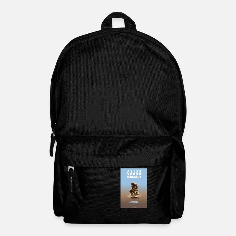 Denkball von Rodäng. POSTER. - Rucksack - Schwarz