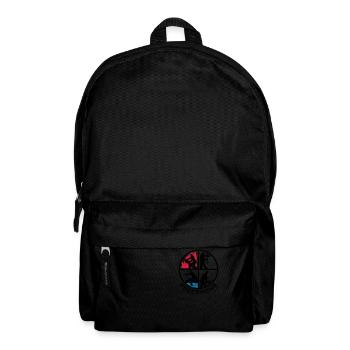 Feuerwehr 4 Logo 1 - Rucksack - Schwarz - Vorne
