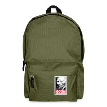 VAN GOGH GEHORCHE - Rucksack - Olivgrün - Vorne