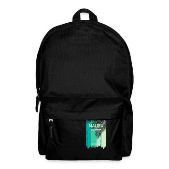 Malibu T-Shirt - Rucksack - Schwarz - Vorne