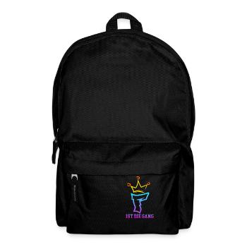 Floriankiller007 Unterschrift - Rucksack - Schwarz - Vorne