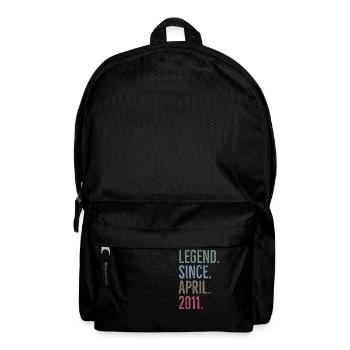 Legend Since April 2011 - Backpack - black - Front