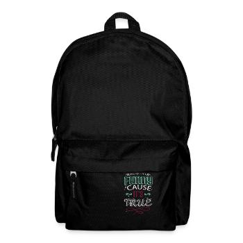 birthday present idea fathersday geek gift - Rucksack - Schwarz - Vorne