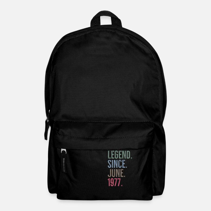 Legende seit Juni 1977 - Rucksack - Schwarz
