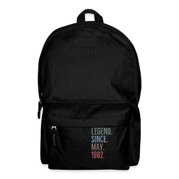 Legende seit Mai 1982 - Rucksack - Schwarz - Vorne