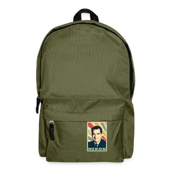 Richard Nixon Vintage Colors - Backpack - olive green - Front