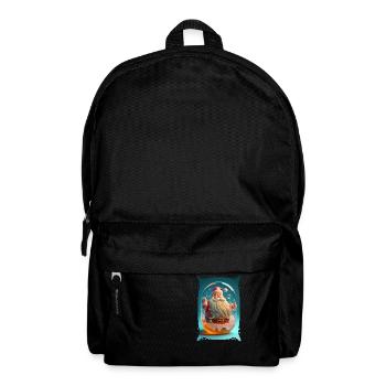 Weihnachtsmann-Gelee - Rucksack - Schwarz - Vorne