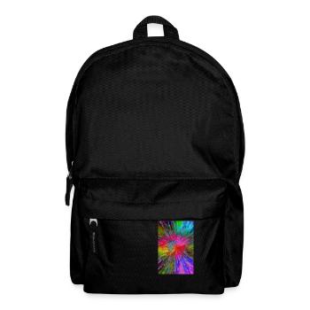 Très bel art avec toutes les couleurs - Sac à dos - noir - Devant