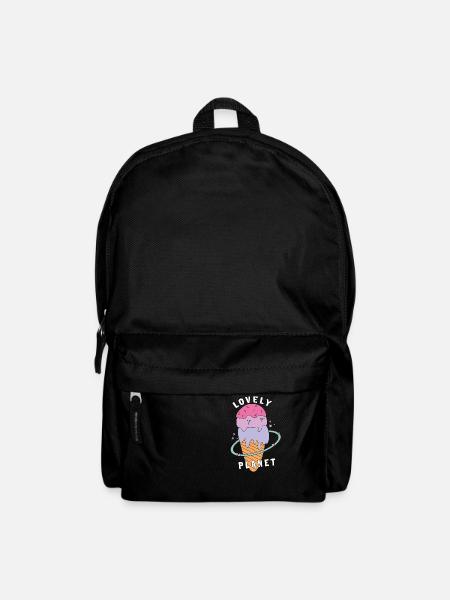 Schönes Planeteneis. - Rucksack - Schwarz