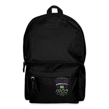 quote article writing school book lover literary - Backpack - black - Front