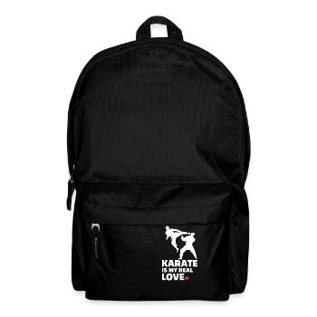 Ich Liebe Karate - Rucksack - Schwarz - Vorne