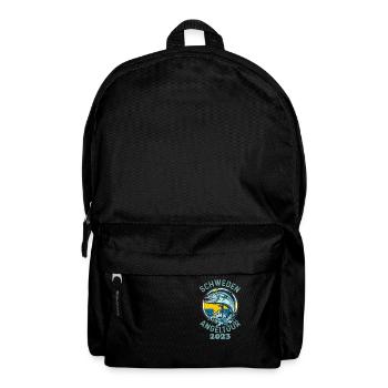 Schweden Angeltour 2023 - Rucksack - Schwarz - Vorne
