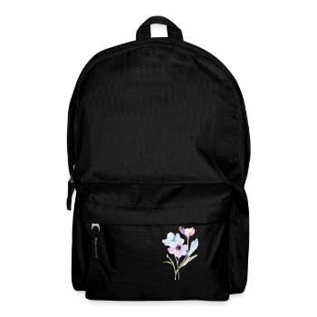Tiny Flower - Rucksack - Schwarz - Vorne