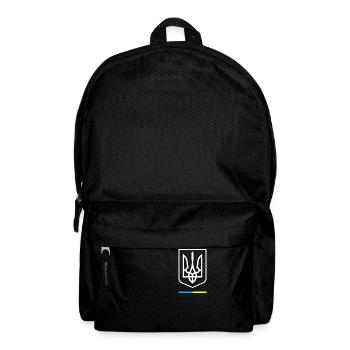 Symbole ukrainien Tryzub Trident Ukraine, - Sac à dos - noir - Devant