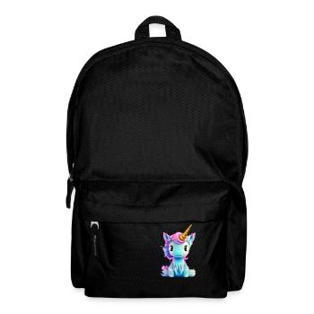 Unicorn Girl Unicorn Mythical Animal Unicorns - Backpack - black - Front