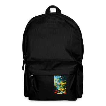 Wilderness - Rucksack - Schwarz - Vorne