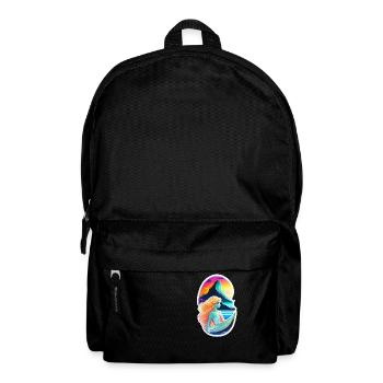 surf - hawaii - manga - Sac à dos - noir - Devant