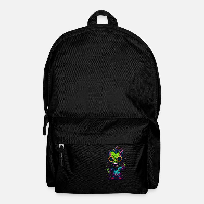 Colorful cool zombie - Backpack - black