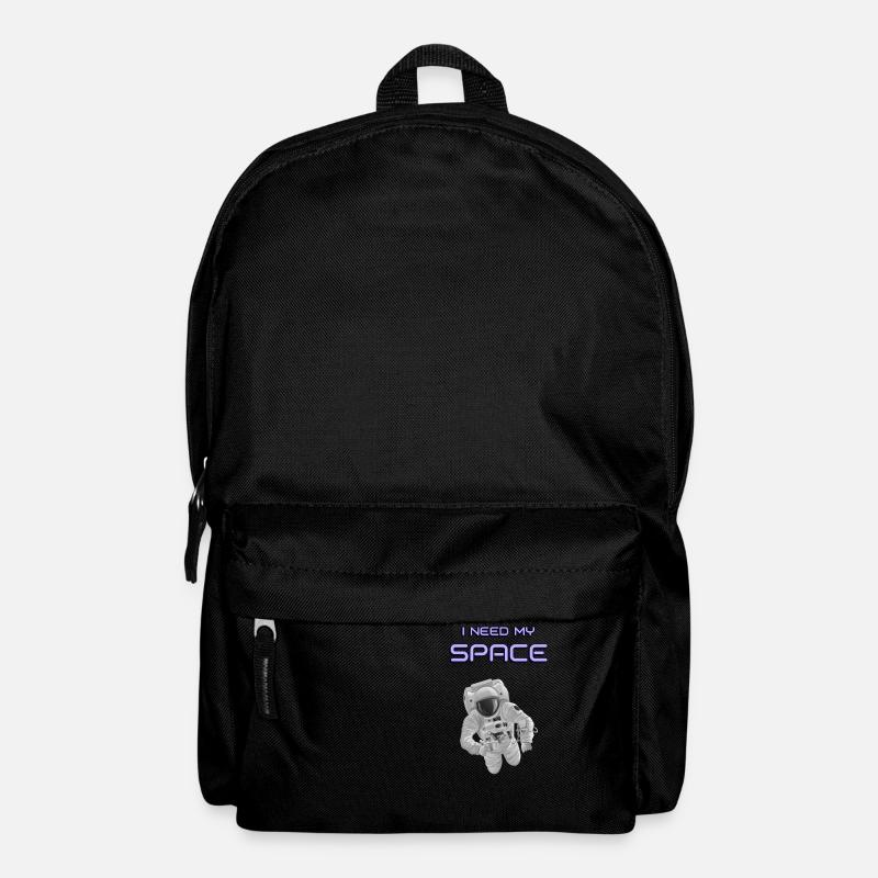 I Need my Space - Funny Astronaut - Backpack - black