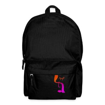 Fashion Cute Vintage Style Trendy 90s Funny Vogue - Backpack - black - Front