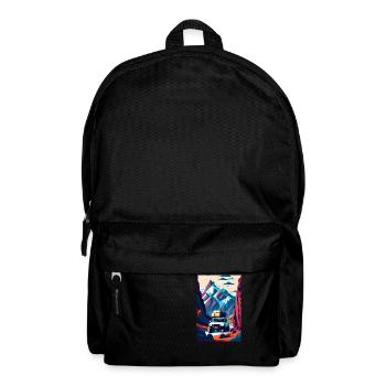 Vallée tout-terrain - Sac à dos - noir - Devant